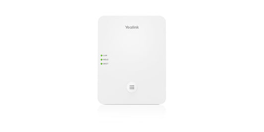 Yealink W80-BDL Bundle DECT IP Multi-Cell System, 2x W80B  1x W80-DM, The system supports up to 1...