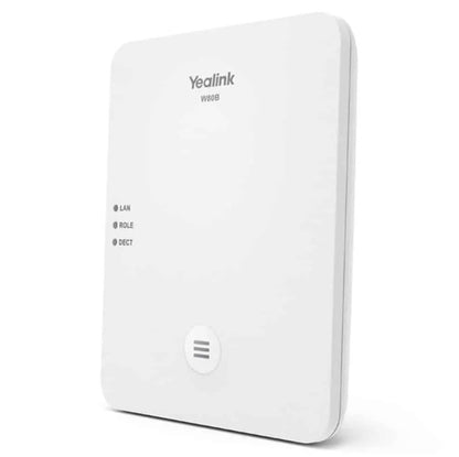 Yealink W80B Wireless DECT IP Multi-Cell System Solution, Up to 100 parallel calls, Up to 100 han... - Image 2