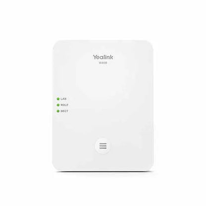 Yealink W80-DM DECT IP Multi-Cell System consists of the DECT Manager W80DM (A W80B - IPY-W80B...
