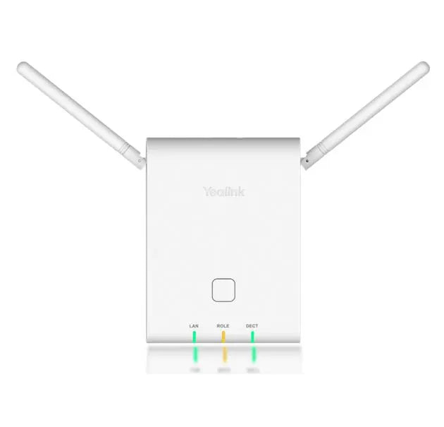 Yealink W90B Multicell DECT Base Station, support W53H,W56H,CP930W and DD Phone, PoE support, Wal...