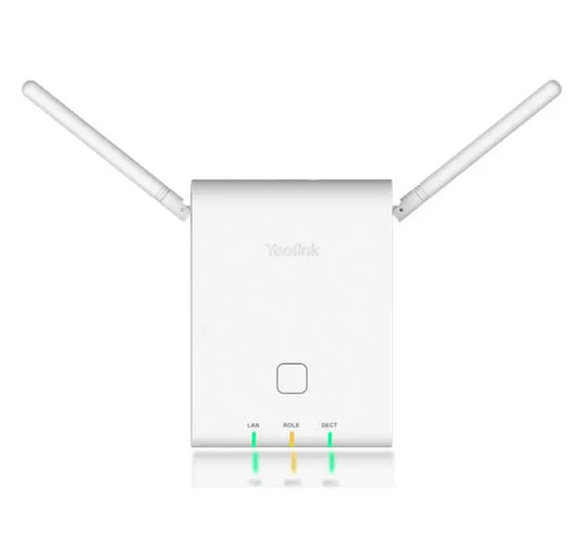 Yealink W90B Multicell DECT Base Station, support W53H,W56H,CP930W and DD Phone, PoE support, Wal...