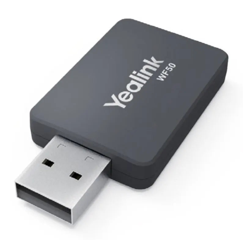 Yealink WF50 V1 Dual Band WiFi USB Dongle - SIP-T42U/T43U/T46U/T48U/T53 IP Phone, High Transmissi...