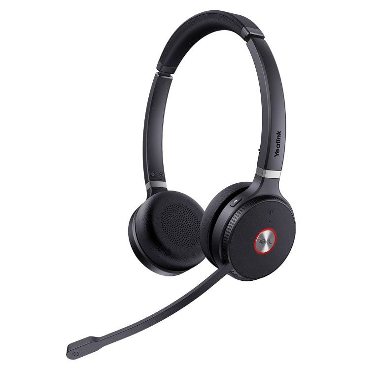 LAST STOCK Yealink WH62 Dual Teams DECT Wireless Headset Headset, Busylight On Headset, Leather E... - Image 3