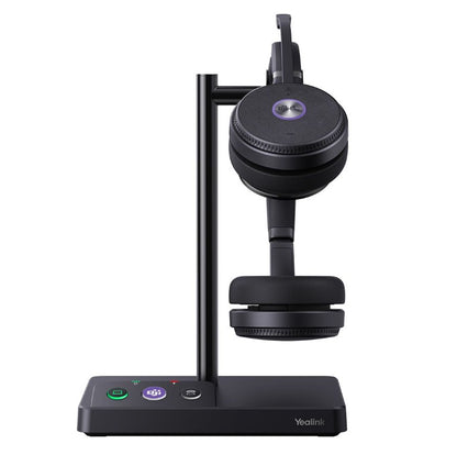 LAST STOCK Yealink WH62 Dual Teams DECT Wireless Headset Headset, Busylight On Headset, Leather E...