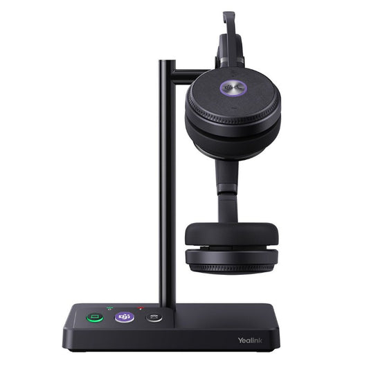 LAST STOCK Yealink WH62 Dual Teams DECT Wireless Headset Headset, Busylight On Headset, Leather E...