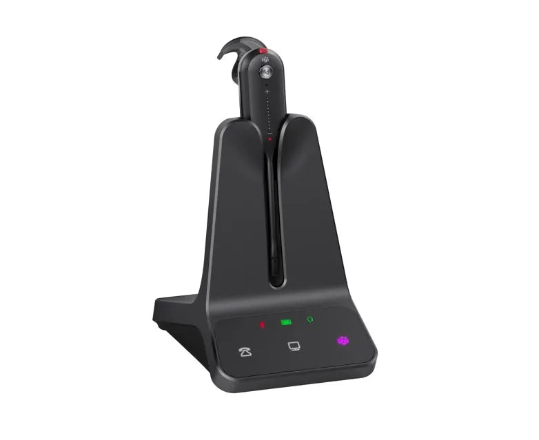 Yealink WH63 E2 Convertible DECT Wireless Teams Headset 8 hours talk time185m Wireless range Dual...
