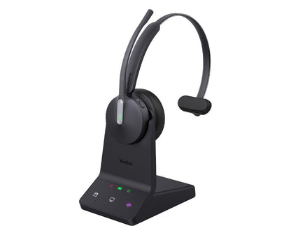 Yealink WH64 Mono Teams DECT Wireless Headset, DECT  Bluetooth Wireless Technology, 3-Mic Noise C...
