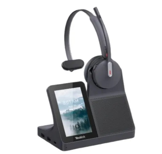 Yealink WH64 Mono Workstation, Yealink WH64 Workstation is an industry-leading DECT wireless head...
