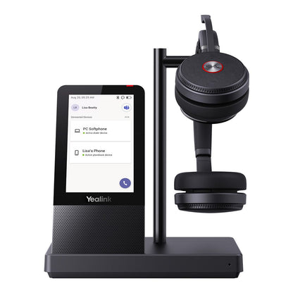 Yealink WH66 Dual Teams DECT Wireless Headset, UC Workstation, HD Voice, 2-Mic Noise Cancellation... - Image 2