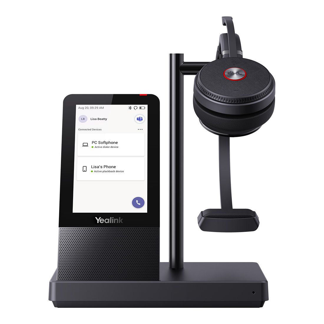 Yealink WH66 Mono Teams DECT Wireless Headset, UC Workstation, HD Voice, 2-Mic Noise Cancellation... - Image 2