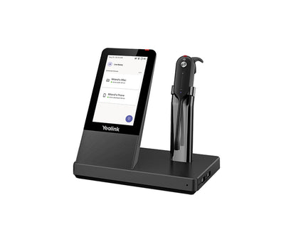 Yealink WH67 Teams DECT Wireless Convertible Headset, UC Workstation, HD Voice,2-Mic Noise Cancel...