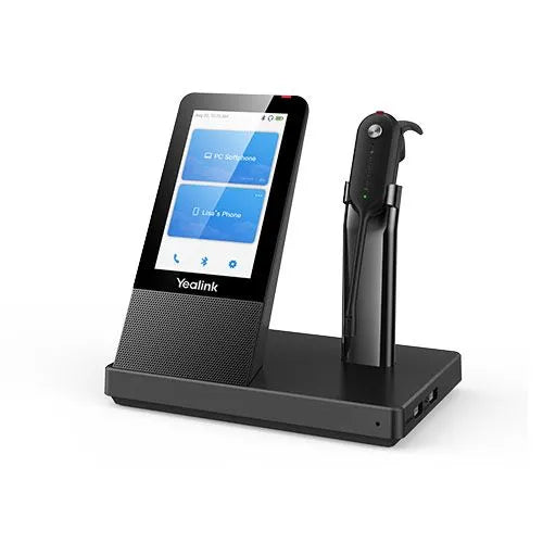 *EOL Yealink WH67 UC DECT Wireless Convertible Headset, UC Workstation, HD Voice,2-Mic Noise Canc...