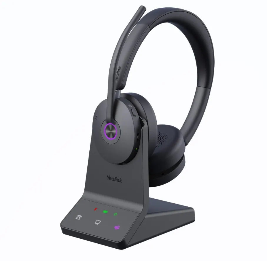Yealink WH68 Dual Teams DECT  Bluetooth  Wireless Technology, 4-Mic Hybrid ANC, 4-Mic Noise Cance...