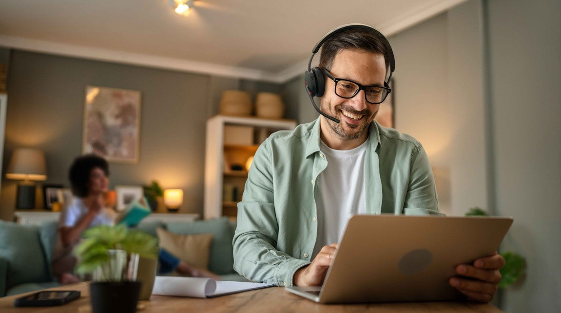 Yealink WH68 Dual Teams DECT  Bluetooth  Wireless Technology, 4-Mic Hybrid ANC, 4-Mic Noise Cance... - Image 4