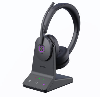 Yealink WH68 Dual Teams DECT  Bluetooth  Wireless Technology, 4-Mic Hybrid ANC, 4-Mic Noise Cance...
