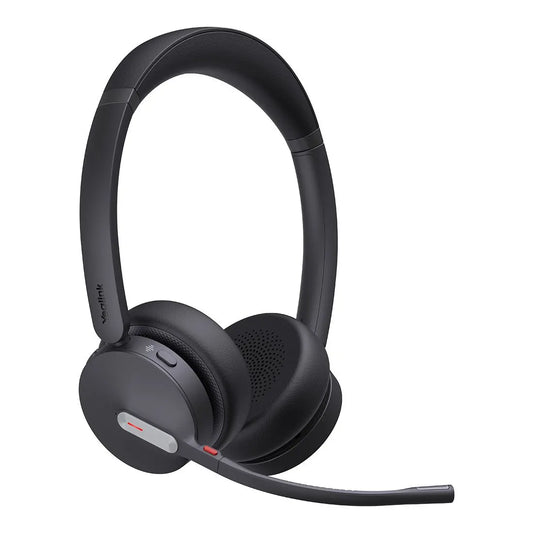 Yealink WHD642 DECT wireless UC headset, dual-ear headset, DECT Bluetooth hybrid, UC, Acoustic Sh...