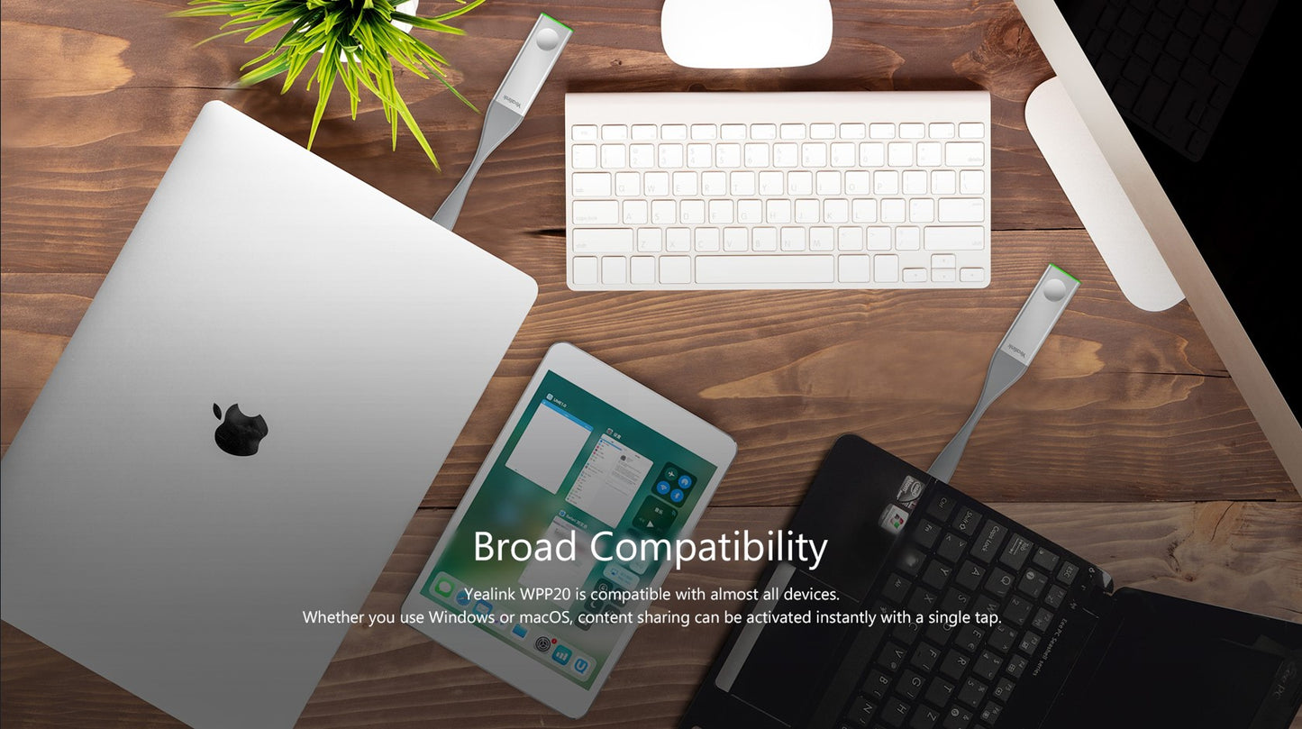 Yealink WPP20 Wireless Presentation Pod, To Suit Conference Systems, Combining A Self-Built 5G Wi... - Image 2