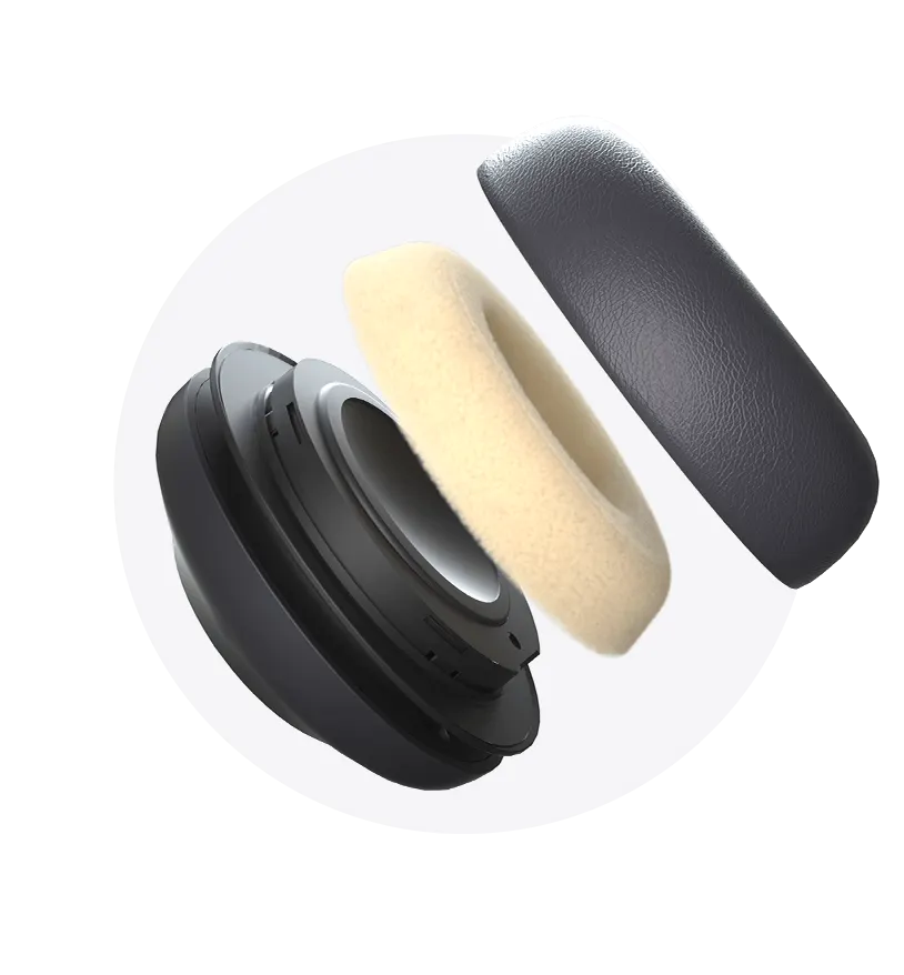 Yealink YHA LEC UH37 1 Replacement Ear Cushion for the UH37 Headset - 1 pair - VOIP Headsets