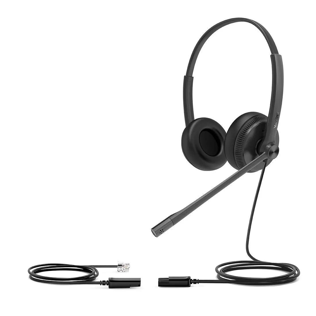 Yealink YHS34 Dual Wired Headset with QD to RJ Port, Noise-Canceling Headset, Binaural Ear, RJ9,... - Image 4