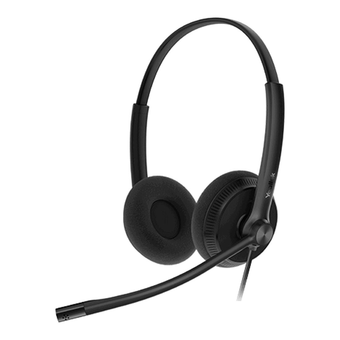Yealink YHS34 Lite Dual Wired Headset with QD to RJ Port, Wideband Noise-Canceling Headset, Binau...