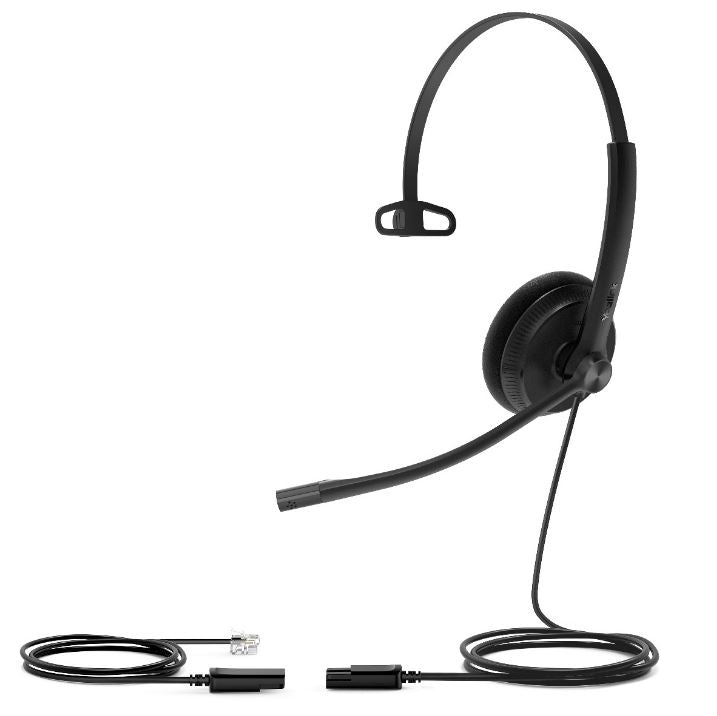 Yealink YHS34 Lite Mono Wired Headset with QD to RJ Port, Wideband Noise-Canceling Headset, Monau... - Image 3