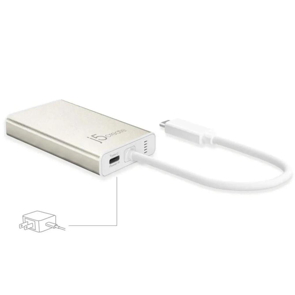 J5create Type-C to HDMI & GigaLAN & USB - Notebook Accessories - Image 3