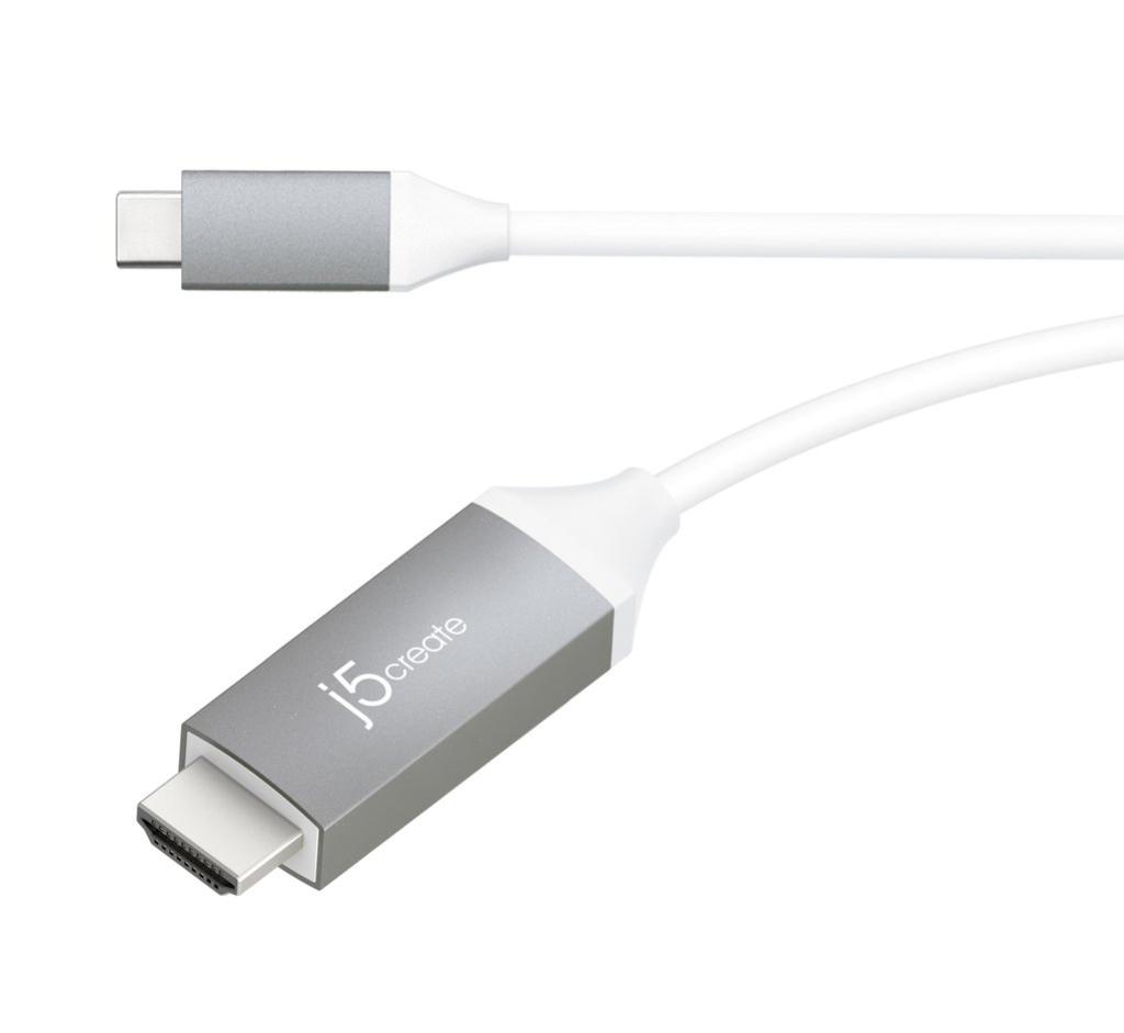 J5create JCC153G USB Type-C to 4K HDM - USB - Cables