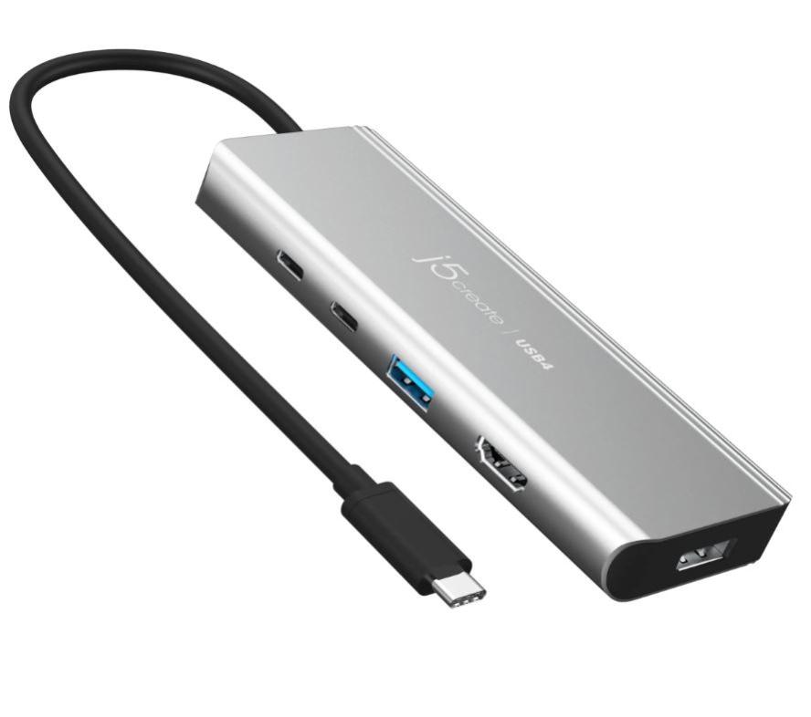 J5create USB4 Dual 4K Multi-Port Hub - Notebook Accessories