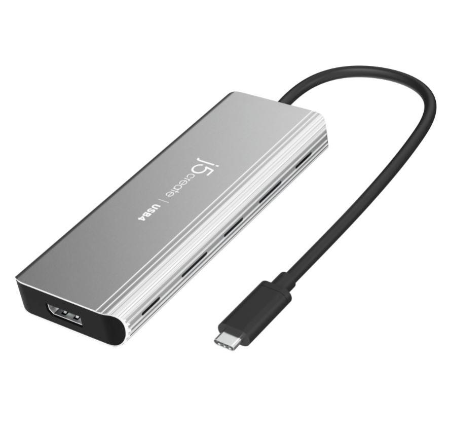J5create USB4 Dual 4K Multi-Port Hub - Notebook Accessories - Image 2