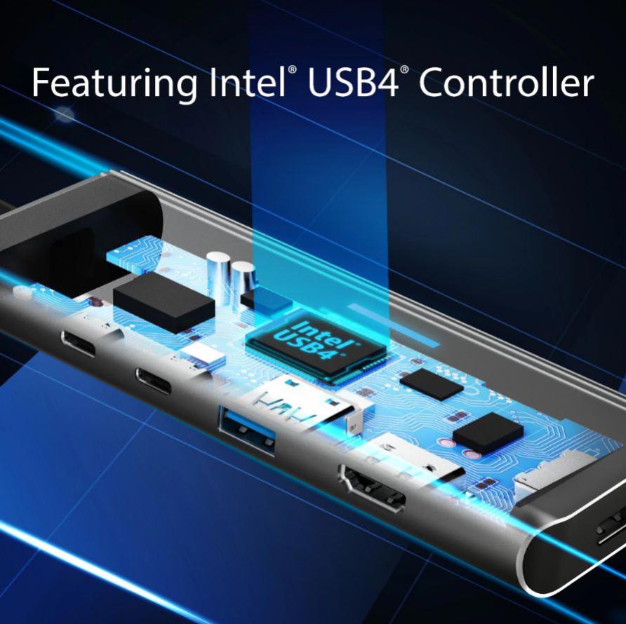 J5create USB4 Dual 4K Multi-Port Hub - Notebook Accessories - Image 3