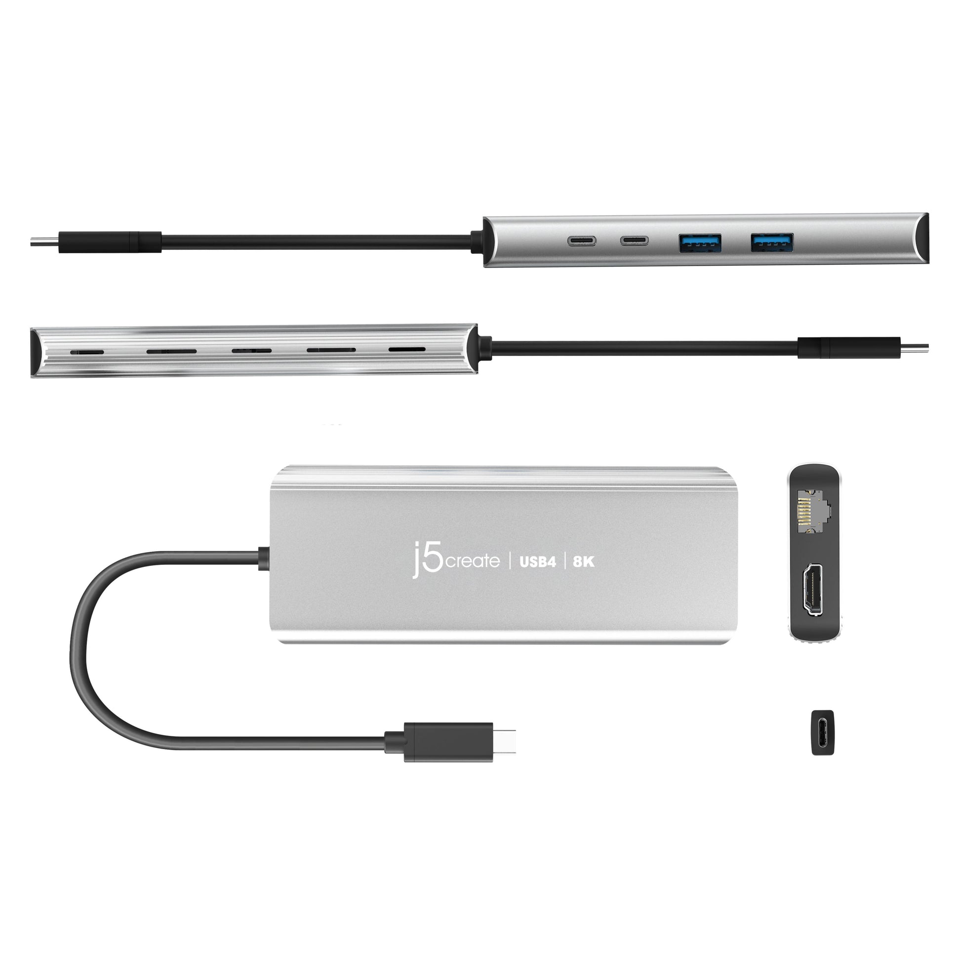 J5create JCD403 USB4 8K Multi-Port Hub - Notebook Accessories - Image 8