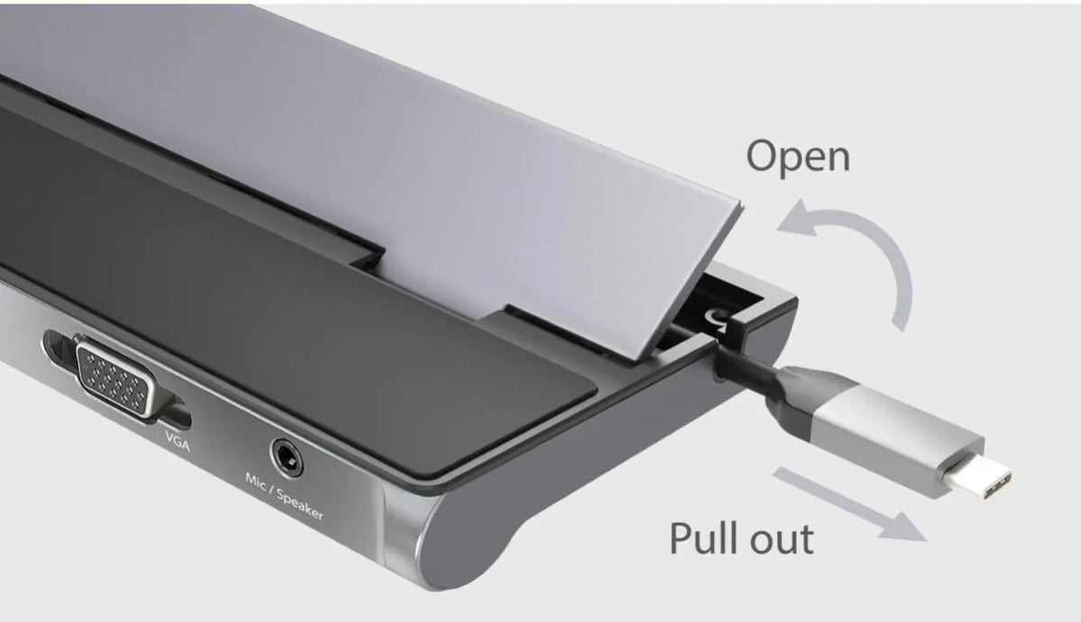 J5create JCD543P Triple Display Docking - Docking Stations - Image 2