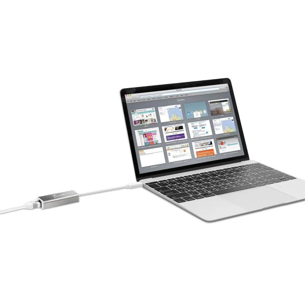 J5create JCE133G USB-C to Gigabit - Notebook Accessories - Image 3