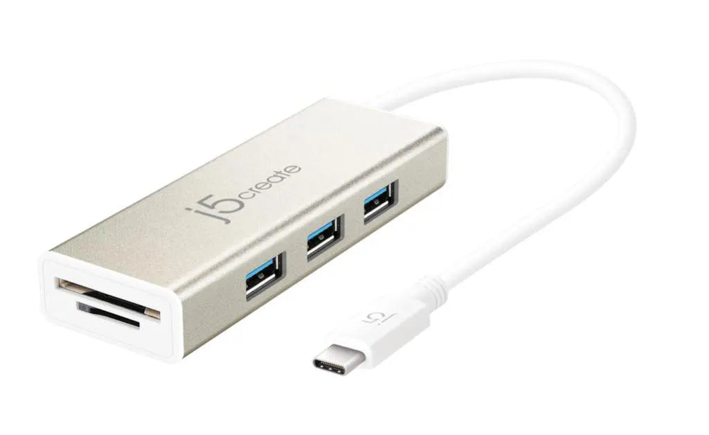 J5create JCH347 USB-C 3 port hub - Notebook Accessories