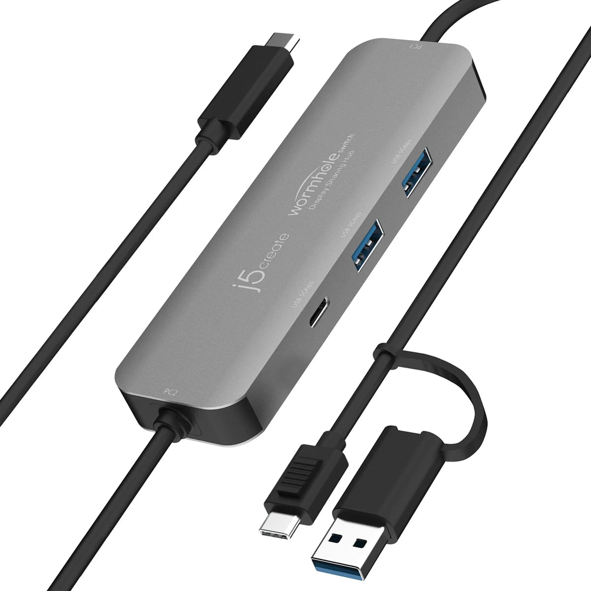 J5create JCH462 Wormhole Sharing Hub - Notebook Accessories