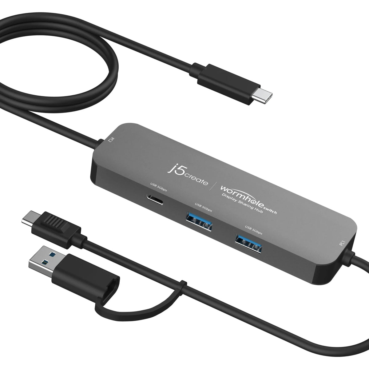 J5create JCH462 Wormhole Sharing Hub - Notebook Accessories - Image 2