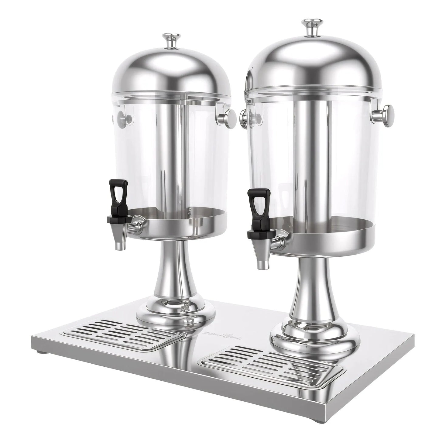 5-Star Chef 16L Dual Tank Juice Dispenser Drink Beverage Server Ice Tubes - Image 9