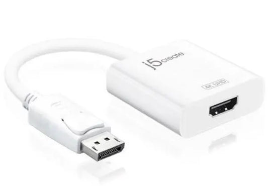 J5create JDA158 DisplayPort to 4K HDM - Display Accessories