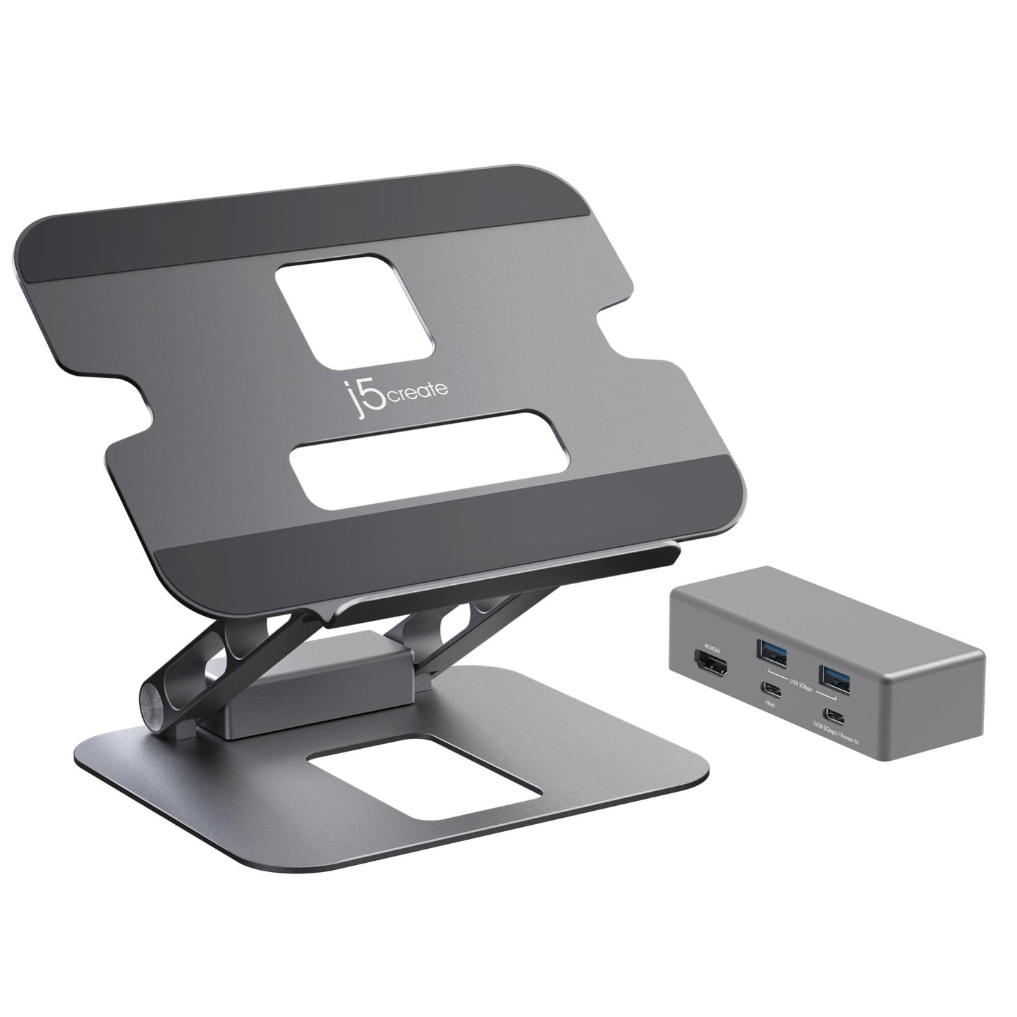 J5create Multi-Angle 4K Docking Stand - Notebook Accessories - Image 7