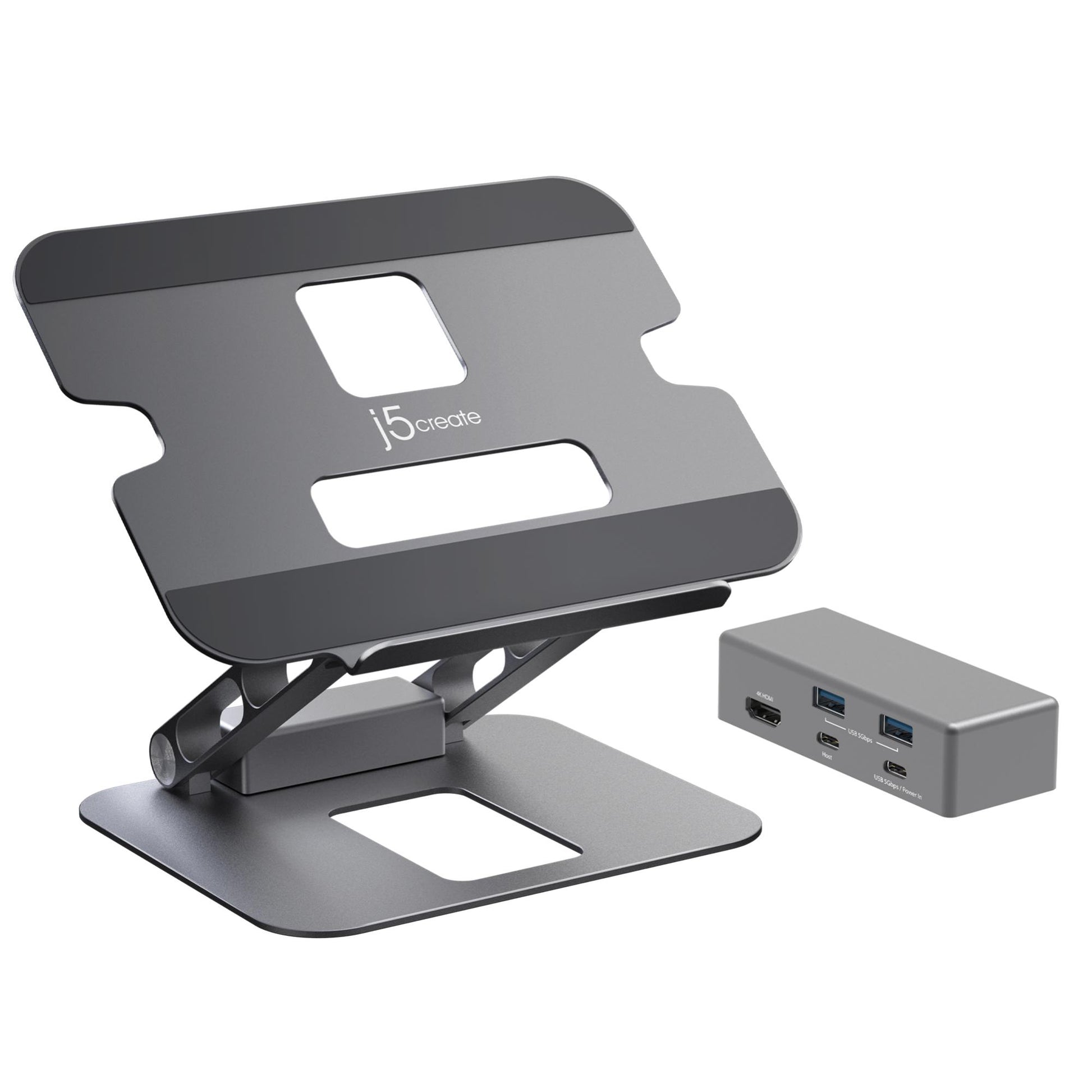 J5create Multi-Angle 4K Docking Stand - Notebook Accessories - Image 7