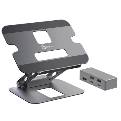 J5create Multi-Angle 4K Docking Stand - Notebook Accessories - Image 7