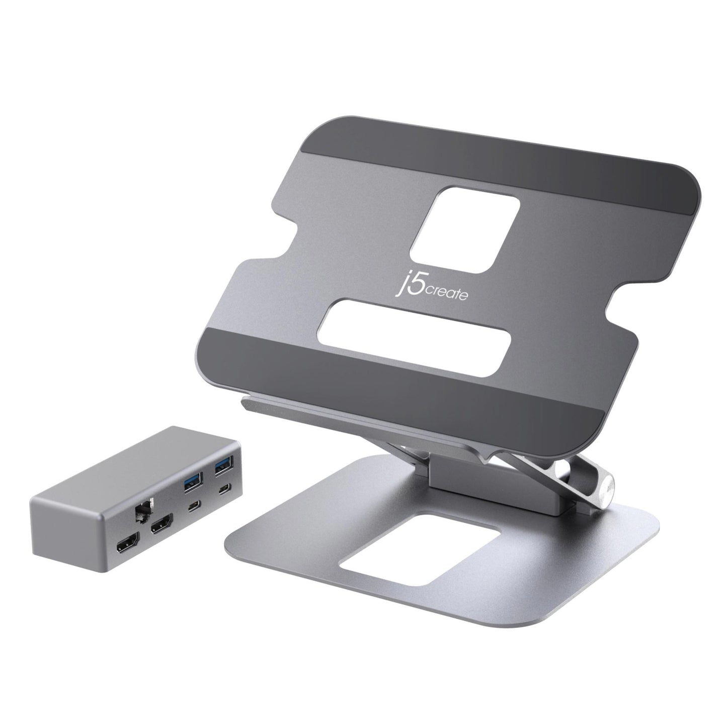 J5create Multi-Angle Dual Docking Stand - Docking Stations - Image 5