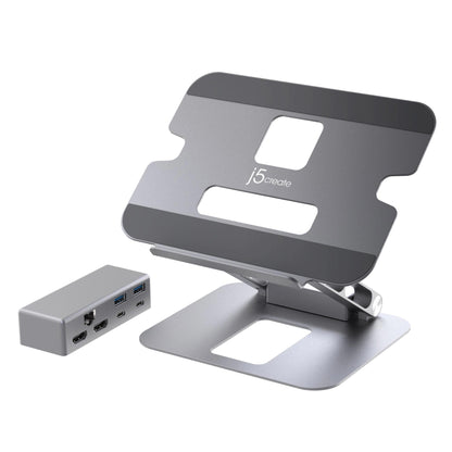 J5create Multi-Angle Dual Docking Stand - Docking Stations - Image 5