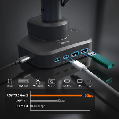 J5create Gas Monitor Mount & Dock - Monitors - Mounts - Image 4