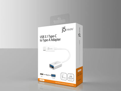 J5create JUCX05 USB 3.1 Type-C to Type-A - USB - Cables - Image 2