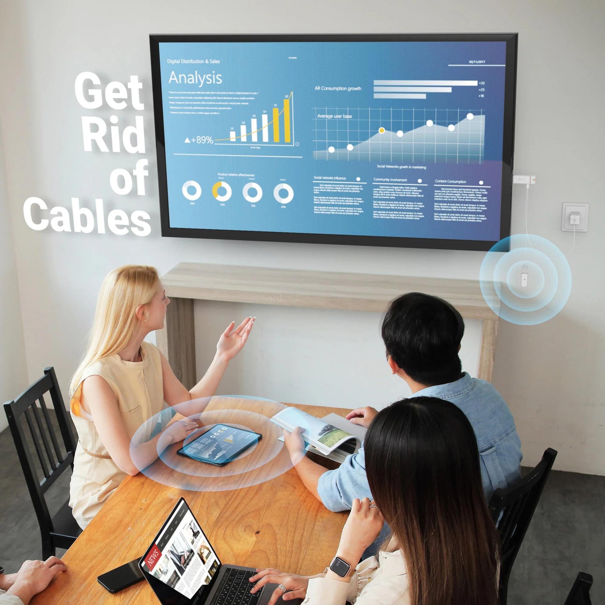 J5create JVAW76MAX ScreenCast 4K Max - Room Connectivity - Image 3