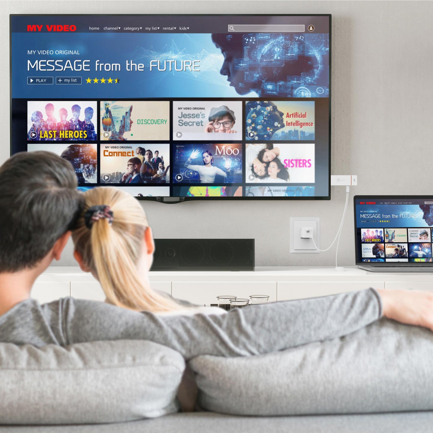 J5create JVAW76 ScreenCast 4K - Highlighted Products - Image 5