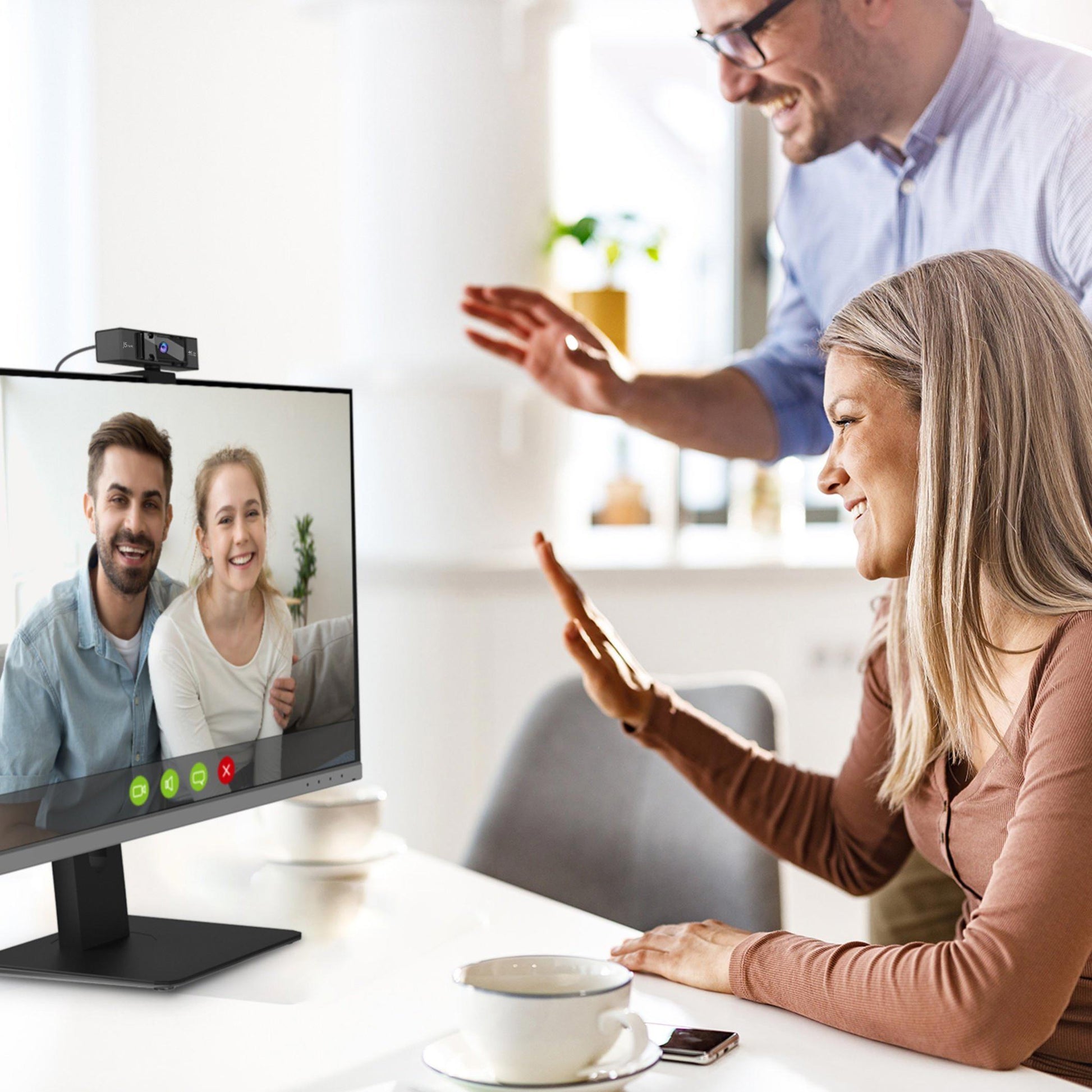 J5create USB 4K Ultra HD Webcam - USB Web Cams - Image 2