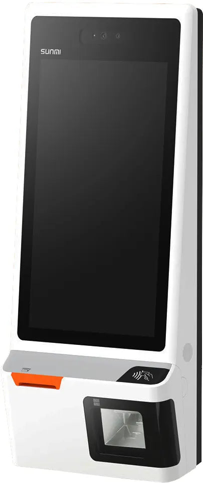 SUNMI K2 KIOSK W/SCANNER RCPT PRINTER WALL HANGER 23.8" AND - Kiosks