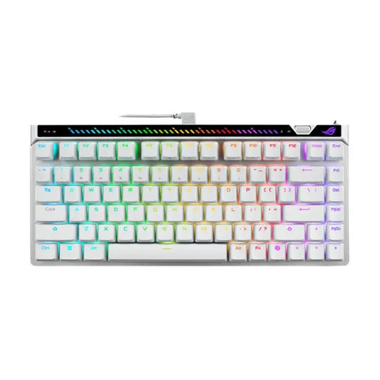 ASUS M705 ROG Falchion Ace 75 HE Gaming Keyboard - WHITE, HFXV2Magnetic, USB2.0TypeC, 75%,8000Hz,...